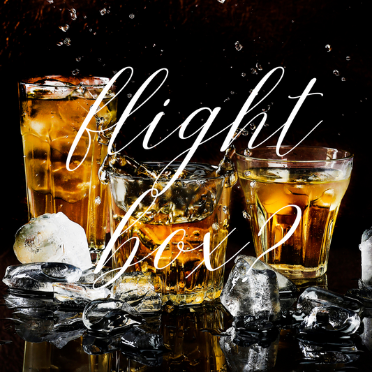 What is a candle flight box by Aroma On The Rocks?