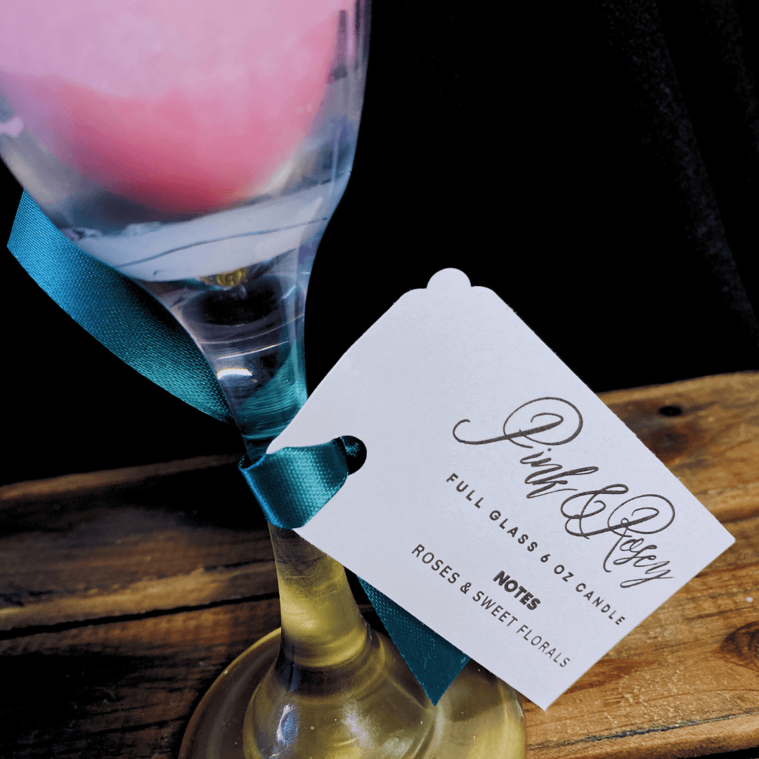 Pink & Rosey Full Glass - Aroma on the Rocks