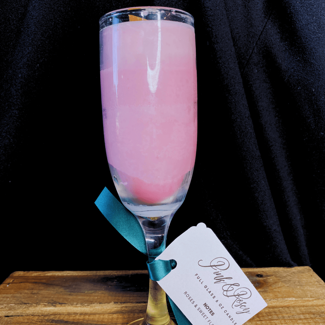 Pink & Rosey Full Glass - Aroma on the Rocks