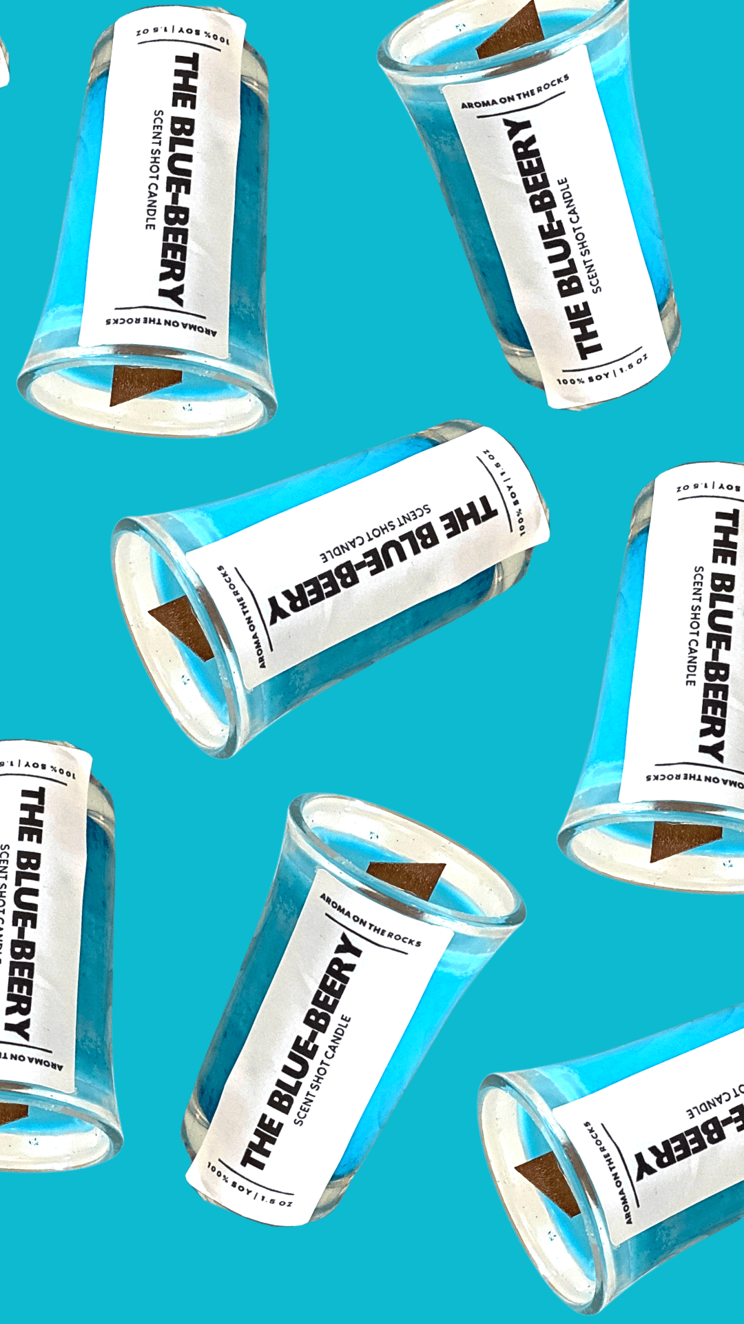 Blue-Beery Scent Shot - Aroma on the Rocks