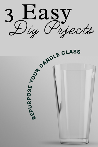 3 Easy DIY Projects to Repurpose Your Candle Glass