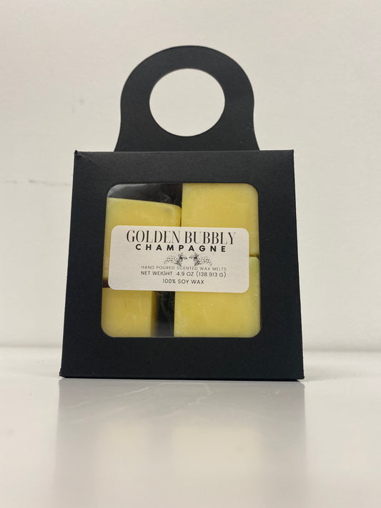 Golden Bubbly Scent Cube Wax Melts